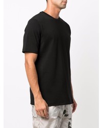 schwarzes T-Shirt mit einem Rundhalsausschnitt von Diesel