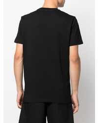 schwarzes T-Shirt mit einem Rundhalsausschnitt von Diesel