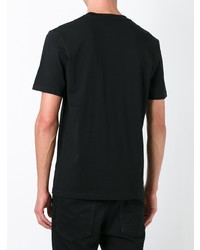 schwarzes T-Shirt mit einem Rundhalsausschnitt von Carhartt