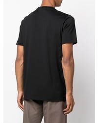 schwarzes T-Shirt mit einem Rundhalsausschnitt von Marni