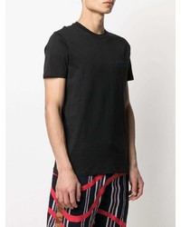 schwarzes T-Shirt mit einem Rundhalsausschnitt von Paul Smith