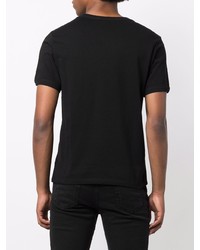 schwarzes T-Shirt mit einem Rundhalsausschnitt von IRO