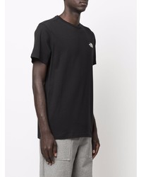 schwarzes T-Shirt mit einem Rundhalsausschnitt von The North Face