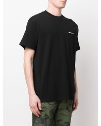 schwarzes T-Shirt mit einem Rundhalsausschnitt von Carhartt WIP