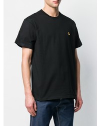 schwarzes T-Shirt mit einem Rundhalsausschnitt von Carhartt WIP