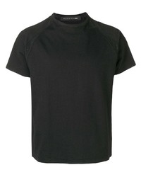 schwarzes T-Shirt mit einem Rundhalsausschnitt von Mackintosh 0004