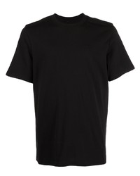 schwarzes T-Shirt mit einem Rundhalsausschnitt von Martine Rose