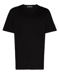 schwarzes T-Shirt mit einem Rundhalsausschnitt von Mastermind Japan