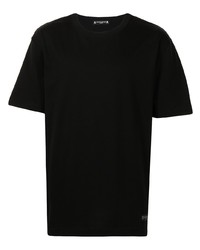 schwarzes T-Shirt mit einem Rundhalsausschnitt von Mastermind Japan