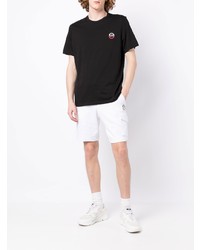 schwarzes T-Shirt mit einem Rundhalsausschnitt von Michael Kors