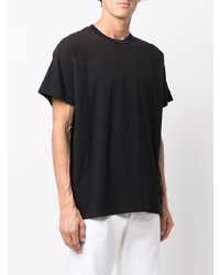 schwarzes T-Shirt mit einem Rundhalsausschnitt von Fear Of God