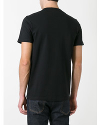 schwarzes T-Shirt mit einem Rundhalsausschnitt von Norse Projects