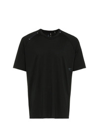 schwarzes T-Shirt mit einem Rundhalsausschnitt von Nikelab