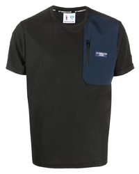 schwarzes T-Shirt mit einem Rundhalsausschnitt von North Sails