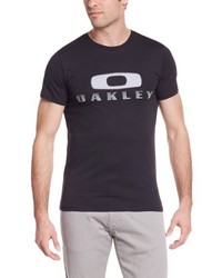 schwarzes T-Shirt mit einem Rundhalsausschnitt von Oakley