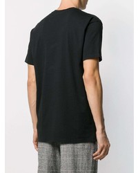 schwarzes T-Shirt mit einem Rundhalsausschnitt von Vivienne Westwood