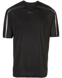schwarzes T-Shirt mit einem Rundhalsausschnitt von Palace