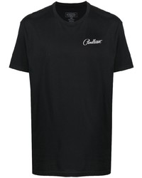 schwarzes T-Shirt mit einem Rundhalsausschnitt von Pendleton