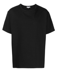 schwarzes T-Shirt mit einem Rundhalsausschnitt von Per Götesson