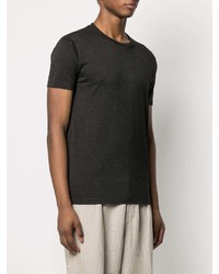 schwarzes T-Shirt mit einem Rundhalsausschnitt von Tom Ford