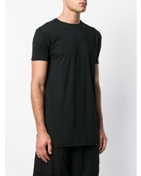schwarzes T-Shirt mit einem Rundhalsausschnitt von Army Of Me