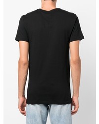 schwarzes T-Shirt mit einem Rundhalsausschnitt von Polo Ralph Lauren