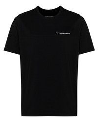 schwarzes T-Shirt mit einem Rundhalsausschnitt von Pop Trading Company