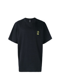 schwarzes T-Shirt mit einem Rundhalsausschnitt von Puma