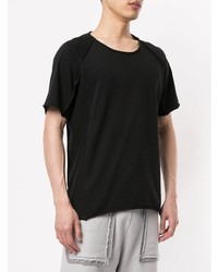 schwarzes T-Shirt mit einem Rundhalsausschnitt von Carpe Diem