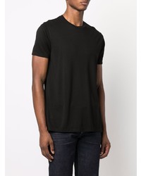 schwarzes T-Shirt mit einem Rundhalsausschnitt von Tom Ford