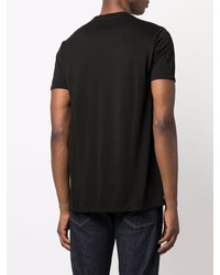 schwarzes T-Shirt mit einem Rundhalsausschnitt von Tom Ford