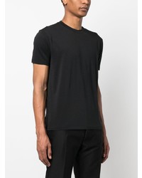 schwarzes T-Shirt mit einem Rundhalsausschnitt von Tom Ford