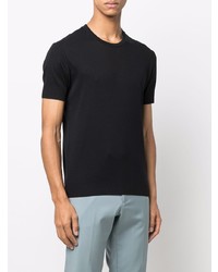 schwarzes T-Shirt mit einem Rundhalsausschnitt von Tom Ford