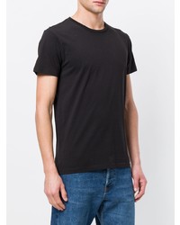 schwarzes T-Shirt mit einem Rundhalsausschnitt von Closed