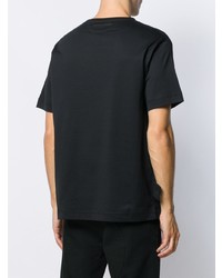 schwarzes T-Shirt mit einem Rundhalsausschnitt von Bottega Veneta