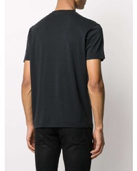 schwarzes T-Shirt mit einem Rundhalsausschnitt von Tom Ford