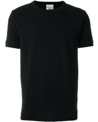 schwarzes T-Shirt mit einem Rundhalsausschnitt von S.N.S. Herning