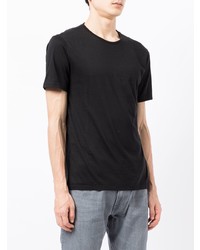 schwarzes T-Shirt mit einem Rundhalsausschnitt von Polo Ralph Lauren