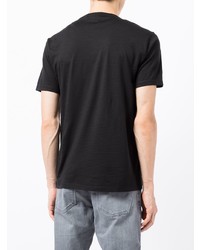 schwarzes T-Shirt mit einem Rundhalsausschnitt von Polo Ralph Lauren