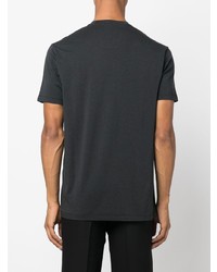 schwarzes T-Shirt mit einem Rundhalsausschnitt von Tom Ford