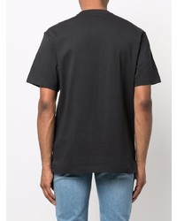 schwarzes T-Shirt mit einem Rundhalsausschnitt von Dickies Construct