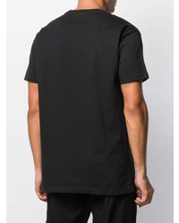 schwarzes T-Shirt mit einem Rundhalsausschnitt von Vivienne Westwood Anglomania