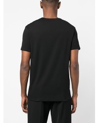 schwarzes T-Shirt mit einem Rundhalsausschnitt von Tom Ford