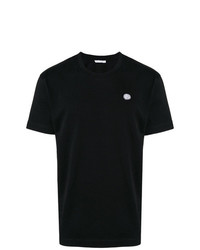 schwarzes T-Shirt mit einem Rundhalsausschnitt von Societe Anonyme