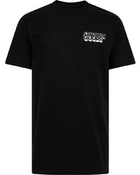 schwarzes T-Shirt mit einem Rundhalsausschnitt von Stadium Goods