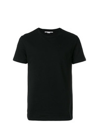 schwarzes T-Shirt mit einem Rundhalsausschnitt von Stella McCartney