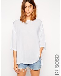 schwarzes T-Shirt mit einem Rundhalsausschnitt von Asos