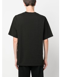schwarzes T-Shirt mit einem Rundhalsausschnitt von Kenzo