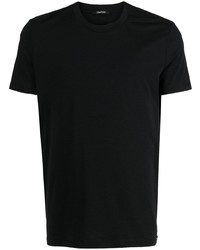 schwarzes T-Shirt mit einem Rundhalsausschnitt von Tom Ford