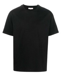 schwarzes T-Shirt mit einem Rundhalsausschnitt von Valentino Garavani